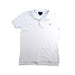 A White Short Sleeve Polos from Polo Ralph Lauren in size 6T for boy. (Front View)