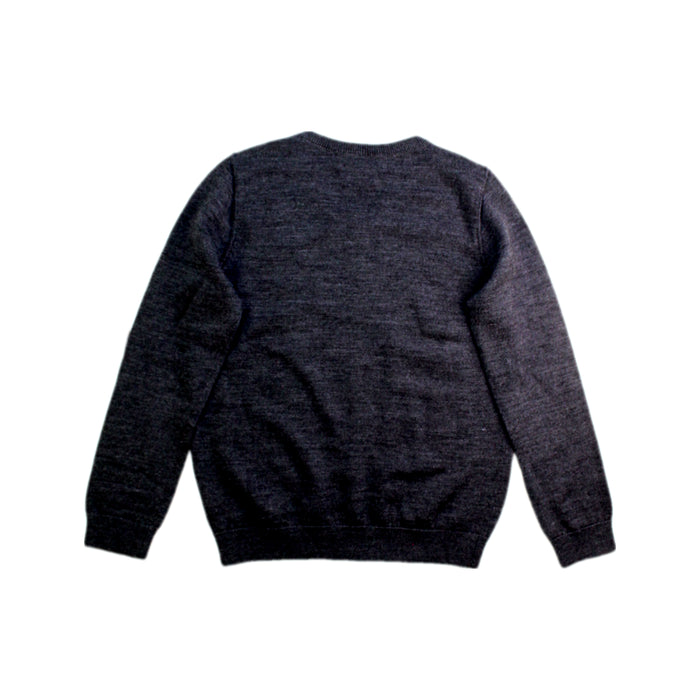 A Navy Knit Sweaters from Bonpoint in size 8Y for boy. (Back View)