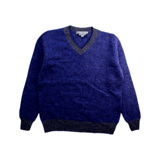 A Blue Knit Sweaters from Bonpoint in size 6T for boy. (Front View)