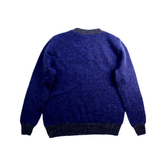 A Blue Knit Sweaters from Bonpoint in size 6T for boy. (Back View)