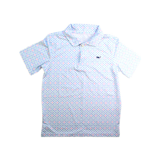 A Multicolour Short Sleeve Polos from Vineyard Vines in size 5T for boy. (Front View)