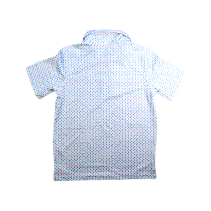 A Multicolour Short Sleeve Polos from Vineyard Vines in size 5T for boy. (Back View)