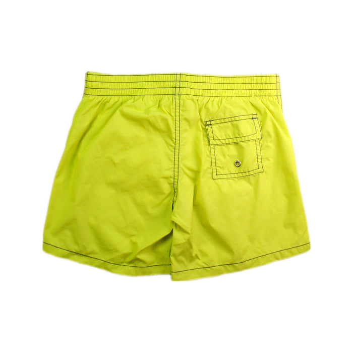 A Yellow Swim Shorts from Bonpoint in size 4T for boy. (Back View)