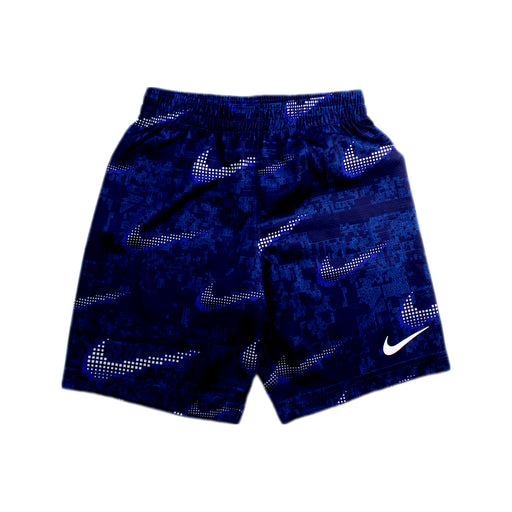 A Blue Shorts from Nike in size 6T for boy. (Front View)