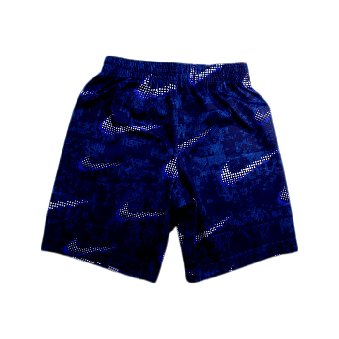 A Blue Shorts from Nike in size 6T for boy. (Back View)