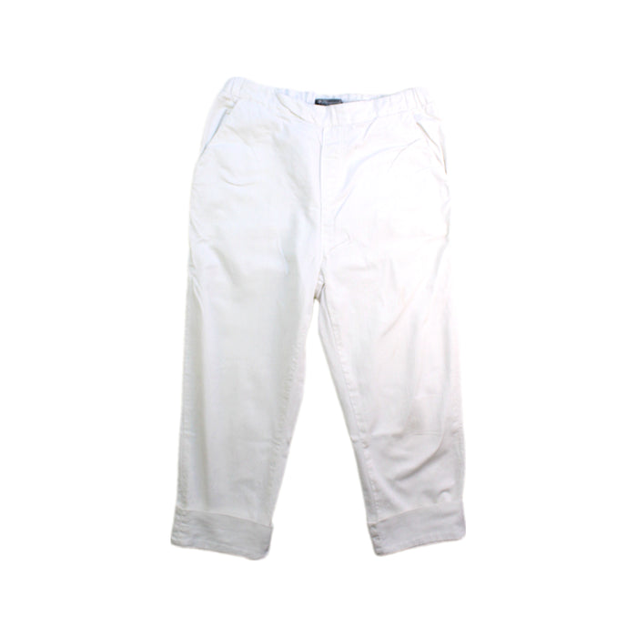 A White Casual Pants from Bonpoint in size 8Y for boy. (Front View)