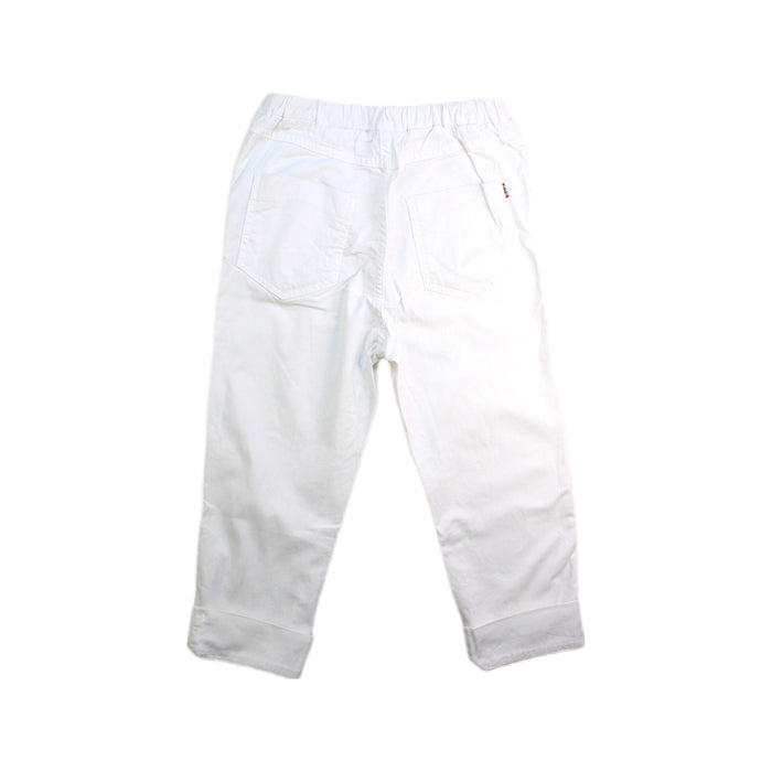 A White Casual Pants from Bonpoint in size 8Y for boy. (Back View)