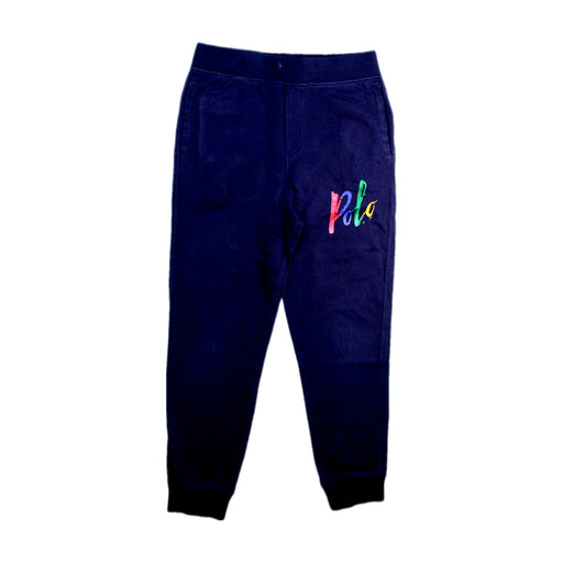 A Navy Sweatpants from Polo Ralph Lauren in size 7Y for boy. (Front View)