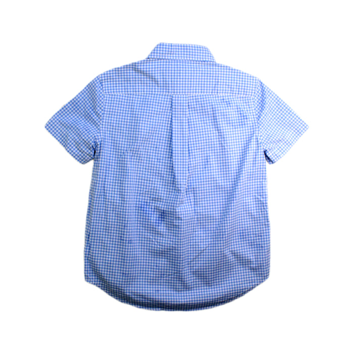 A Blue Short Sleeve Shirts from Ralph Lauren in size 6T for boy. (Back View)