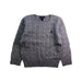 A Grey Knit Sweaters from Polo Ralph Lauren in size 5T for boy. (Front View)