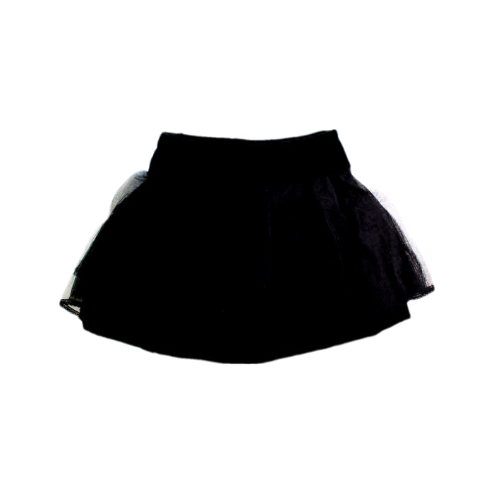 A Black Tulle Skirts from Kingkow in size 6T for girl. (Front View)