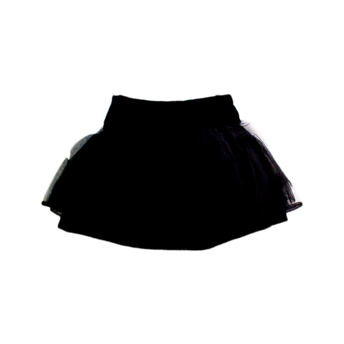 A Black Tulle Skirts from Kingkow in size 6T for girl. (Back View)