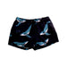 A Black Swim Shorts from CARLIJNQ in size 18-24M for boy. (Front View)