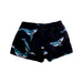 A Black Swim Shorts from CARLIJNQ in size 18-24M for boy. (Back View)