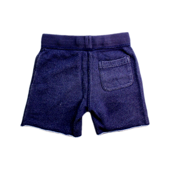 A Blue Shorts from Crewcuts in size 3T for boy. (Back View)
