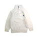 A White Zippered Sweatshirts from Polo Ralph Lauren in size 3T for boy. (Front View)