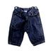 A Blue Jeans from Petit Bateau in size 0-3M for boy. (Front View)