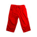 A Red Casual Pants from Petit Bateau in size 6-12M for girl. (Front View)