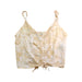 A Beige Sleeveless Tops from Roxy in size 8Y for girl. (Front View)
