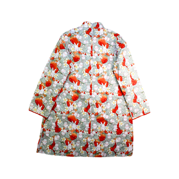 A Multicolour Long Sleeve Dresses from Bimbo Concept in size 10Y for girl. (Back View)