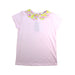 A Pink Short Sleeve Tops from Jacadi in size 10Y for girl. (Front View)