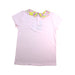 A Pink Short Sleeve Tops from Jacadi in size 10Y for girl. (Back View)