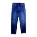 A Blue Jeans from Seed in size 8Y for girl. (Front View)