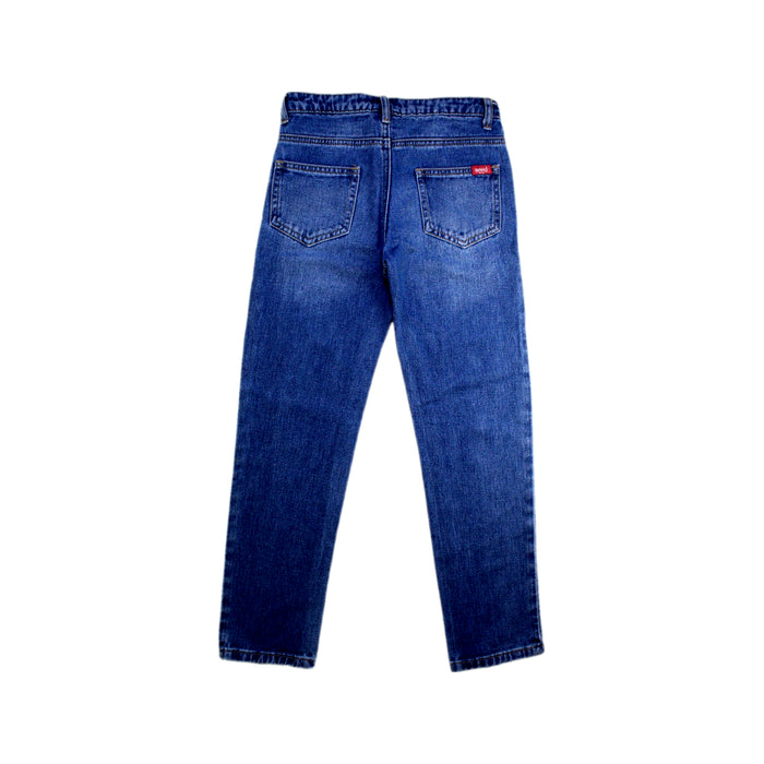 A Blue Jeans from Seed in size 8Y for girl. (Back View)