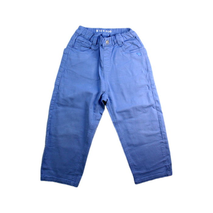 A Blue Casual Pants from Blue Dog Baby in size 5T for boy. (Front View)
