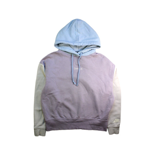 A Purple Hooded Sweatshirts from Nike in size 13Y for neutral. (Front View)