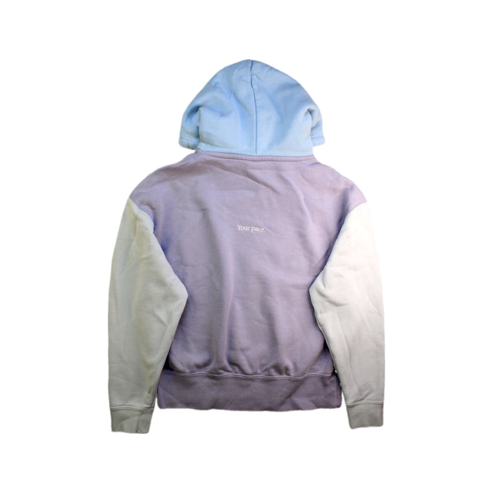 A Purple Hooded Sweatshirts from Nike in size 13Y for neutral. (Back View)