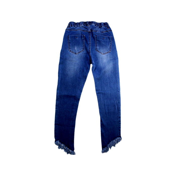 A Blue Jeans from Balabala in size 10Y for girl. (Back View)