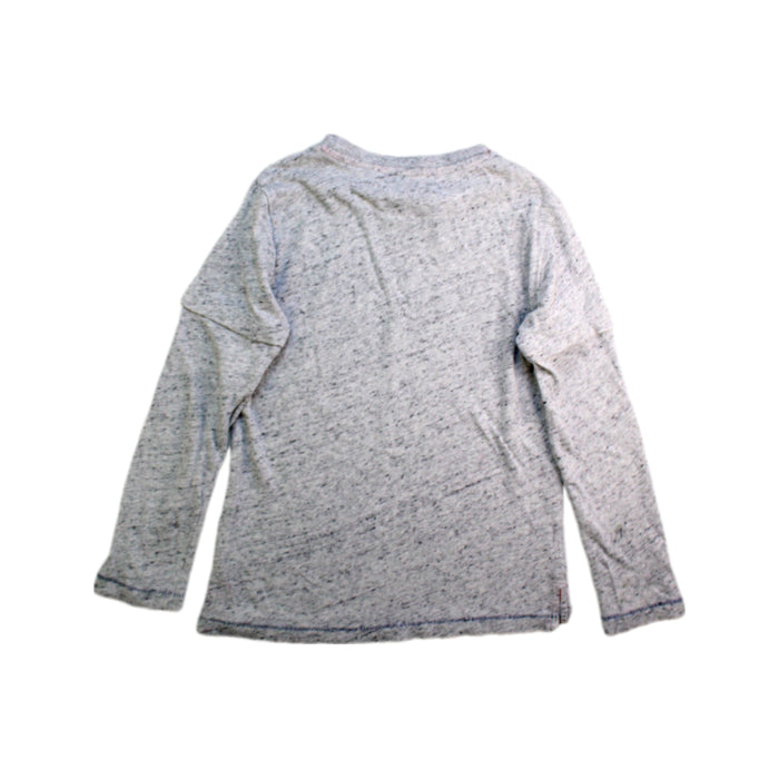 A Grey Long Sleeve T Shirts from Mothercare in size 6T for girl. (Back View)