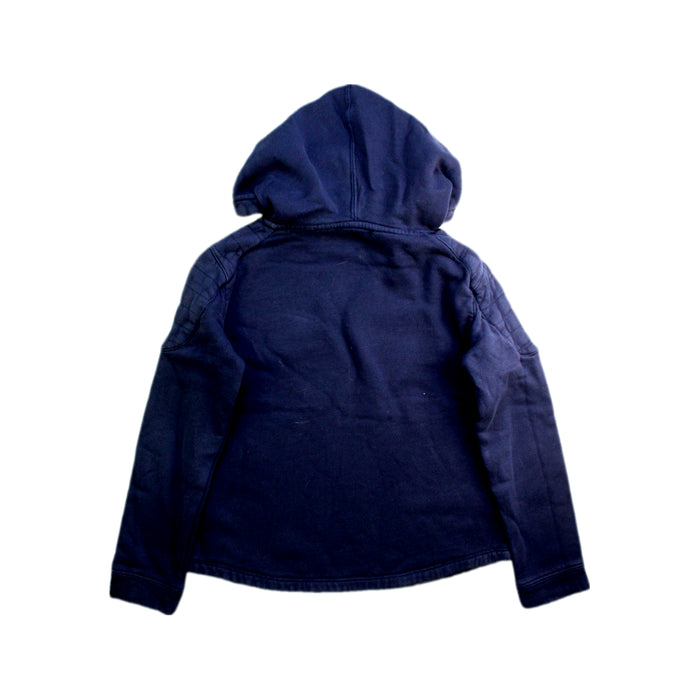 A Navy Hooded Sweatshirts from Balmain in size 10Y for girl. (Back View)