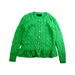 A Green Cardigans from Ralph Lauren in size 8Y for girl. (Front View)