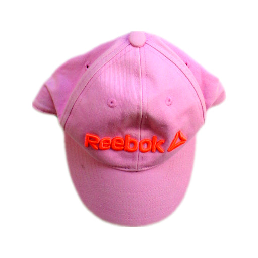 A Pink Caps from Reebok in size 8Y for neutral. (Front View)