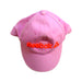 A Pink Caps from Reebok in size 8Y for neutral. (Front View)