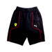 A Black Shorts from Puma in size 12Y for boy. (Front View)
