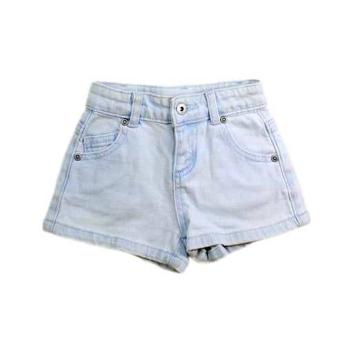 A Blue Shorts from Seed in size 2T for girl. (Front View)