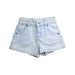 A Blue Shorts from Seed in size 2T for girl. (Front View)