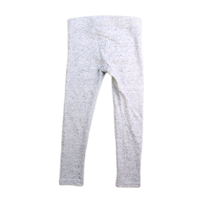 A Grey Leggings from Seed in size 2T for girl. (Back View)