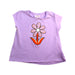 A Purple Short Sleeve Tops from Seed in size 2T for girl. (Front View)