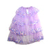 A Purple Capes & Ponchos from Seed in size 4T for girl. (Front View)