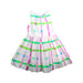 A White Sleeveless Dresses from Jacadi in size 4T for girl. (Front View)