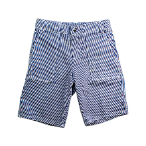 A Blue Shorts from Jacadi in size 4T for boy. (Front View)