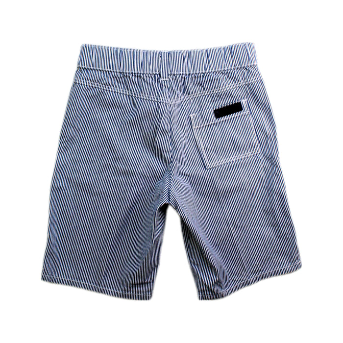 A Blue Shorts from Jacadi in size 4T for boy. (Back View)