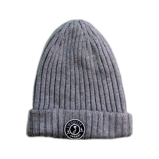A Grey Winter Hats from Jacadi in size 4T for boy. (Front View)
