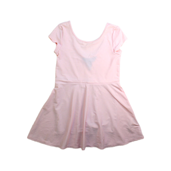 A Pink Short Sleeve Dresses from Polo Ralph Lauren in size 5T for girl. (Front View)