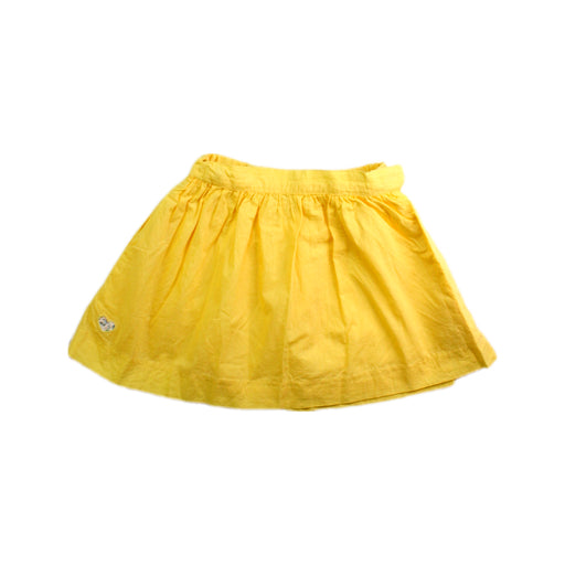 A Yellow Mid Skirts from Chateau de Sable in size 3T for girl. (Front View)