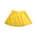 A Yellow Mid Skirts from Chateau de Sable in size 3T for girl. (Back View)